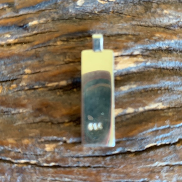 Sterling silver 925 Red Jasper pendant - Picture 2 of 4